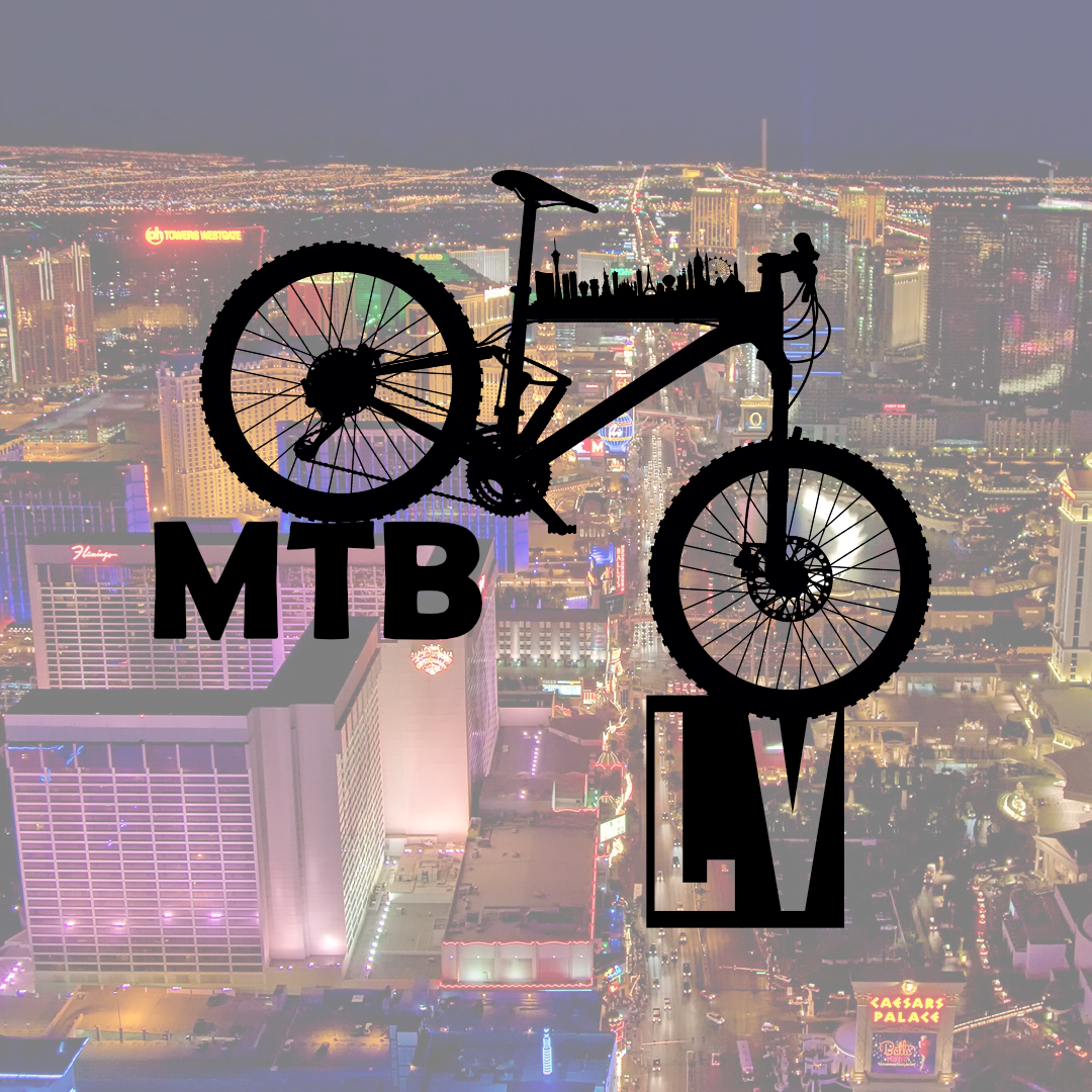 MTB LV Logo with Las Vegas Background